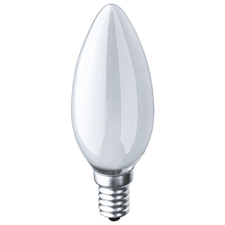 лампа накаливания NAVIGATOR 40Вт E14 230В 388Лм 3000К матовый свеча