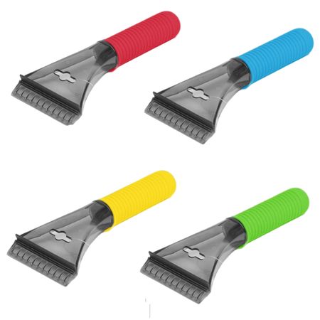 скребок для льда EXPERT 21см с мягкой ручкой и  водосгоном