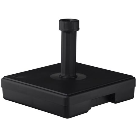 подставка для садового зонта 30кг 40х40х10см d21-54мм бетон черный подставка для садового зонта 20кг 40х10см d19 38мм