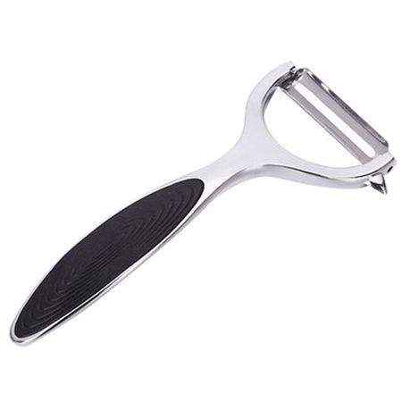 овощечистка ATTRIBUTE Quantum горизонтальная хромированный сплав цинка, резина сплав fuchi kashira для катаны sword