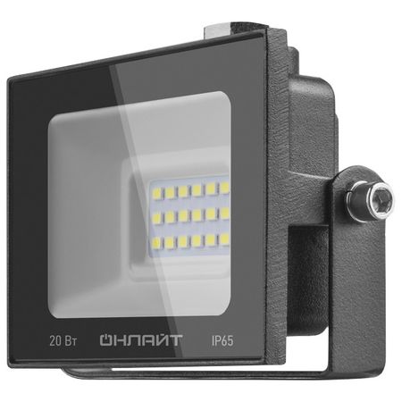 прожектор светодиодный ОНЛАЙТ 20Вт 1600Лм 4000К IP65 черный светодиодный чип 20вт 30вт 50вт 220в