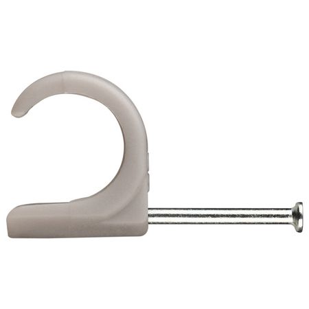 скоба крепежная SC 10-14мм серый 15шт резиновые прокладки keepheart 8мм 14мм 20мм