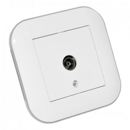 розетка телевизионная OVIVO Лофт оконечная белый fshh тестовый разъем sop8 soic8 белый