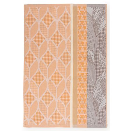 полотенце кухонное ваф. CLEANELLY Джардино 50х70см пестротканое, арт.ПЦ560-4526