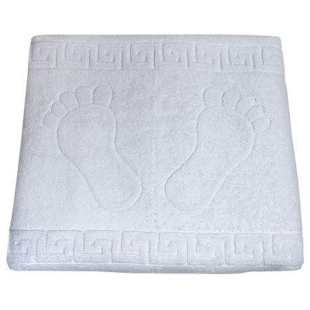 полотенце махр. Отель д/ног-2 50х70см белое, арт.Ножки(2)50х70бел полотенце махр отель 70х140см белое