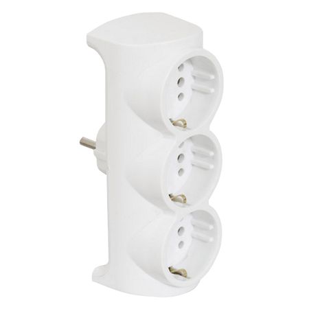 разветвитель 3 гнезда ВЭП СВЕТ 250В 16А IP20 белый разъемов powercon nac3fca nac3fcb 20 шт 20а 250в