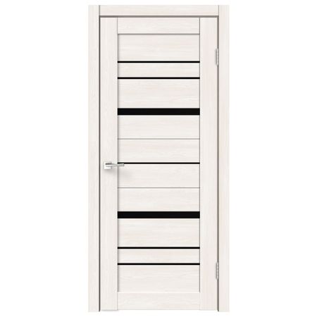 полотно дверное Веллдорис Сити 2 дуб бьянко стекло 200х60см экофлекс ошейники шлейки yami yami амуниция поводок сити синий 3