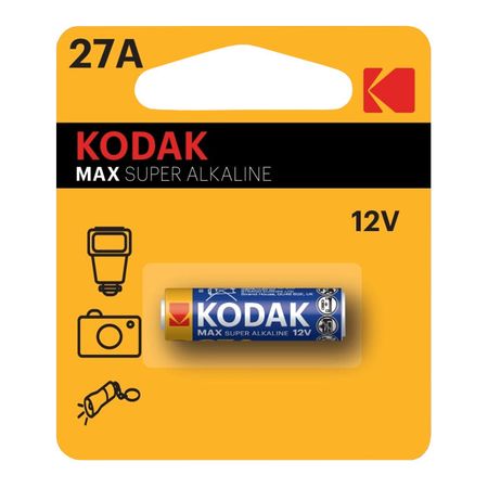 батарейка KODAK 27A блистер 1шт батарейка kodak lr06 aa блистер 2шт