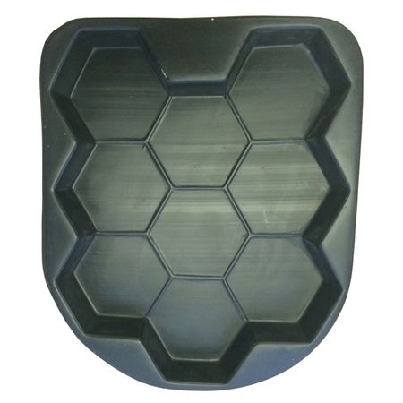 форма для изготовления тротуарной плитки Соты 48х40х5см формы для тротуарной плитки jetting