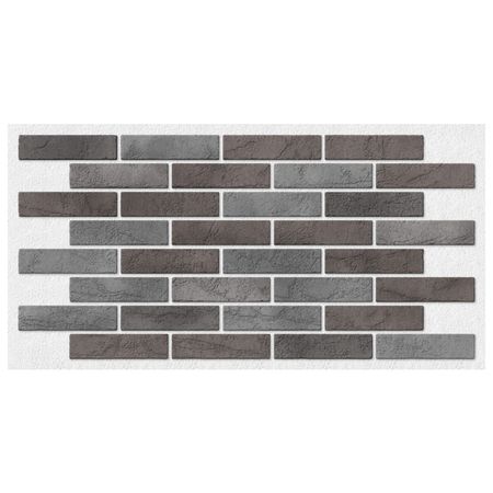 панель декоративная ПВХ кирпич Графитовый 485х960мм фен polaris phd 1110 графитовый