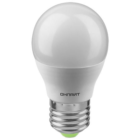 лампа светодиодная ОНЛАЙТ 12Вт E27 230В 900Лм 2700K матовый шар плата светодиодная glanzen 12вт 6500к 900лм ip40