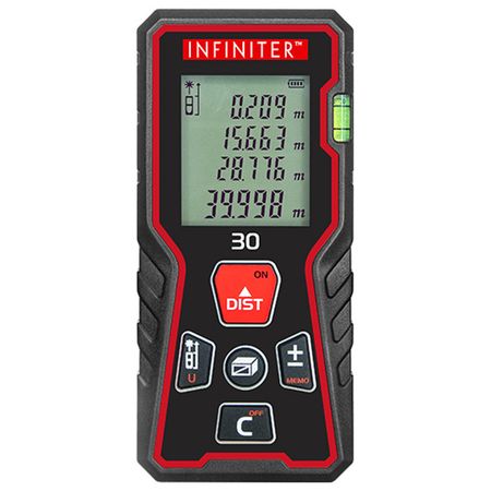 дальномер лазерный INFINITER 30 30м нивелир лазерный infiniter cl10g 20м
