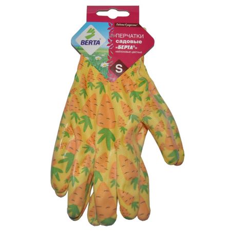 перчатки БЕРТА нейлон с латексным покрытием в ас-те перчатки берта нейлон пвх точка в асс те