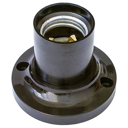 патрон DORI E27 карболитовый прямой потолочный черный патрон dori e27 карболитовый