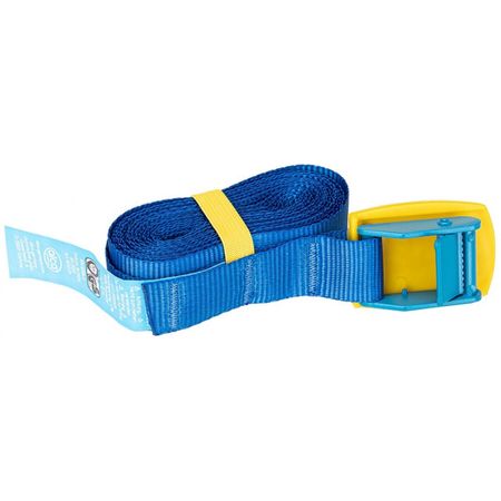 ремень для крепления груза ALCA 25мм 2м пластиковая пряжка ремень крепления груза top auto 25мм 8м 0 8 1 6т храповый механизм