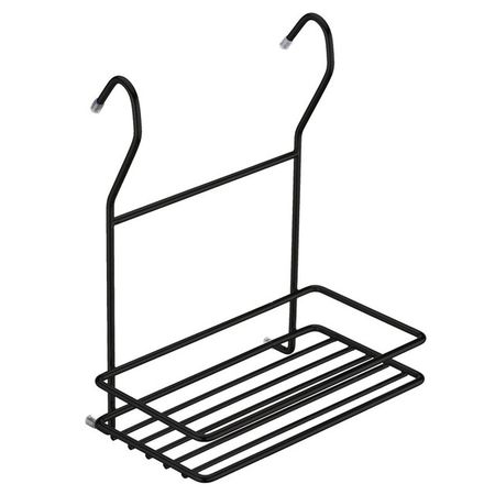 полка для рейлинга 1-ярусная 200х135х250мм черный матовый крючок для рейлинга 70x40x12мм матовый 3шт декорированный