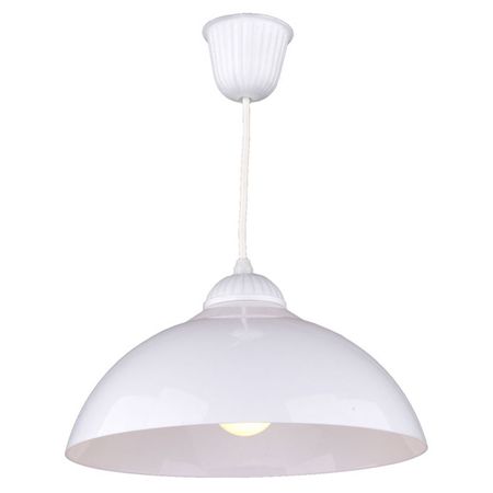 светильник подвесной РОССВЕТ Аура 1х60Вт Е27 белый люстра потолочная россвет люпин 5х20вт е27 белый металл пластик