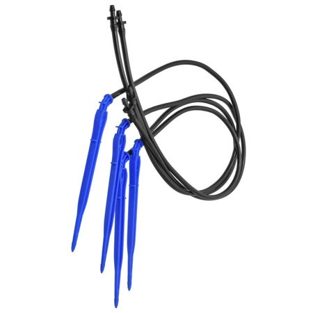 набор капельниц для систем капельного полива 4шт с адаптером комплект соединителей для капельного полива kesla 5 шт