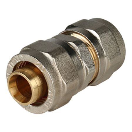 соединитель обжим STOUT металлопластиковый 20х20 угольник обжим stout металлопластиковый 20х20