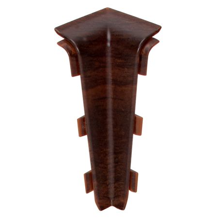 угол внутренний для плинтуса ПВХ SALAG Lima 72мм Венге 1шт. угол внутренний 25х16мм венге 4шт