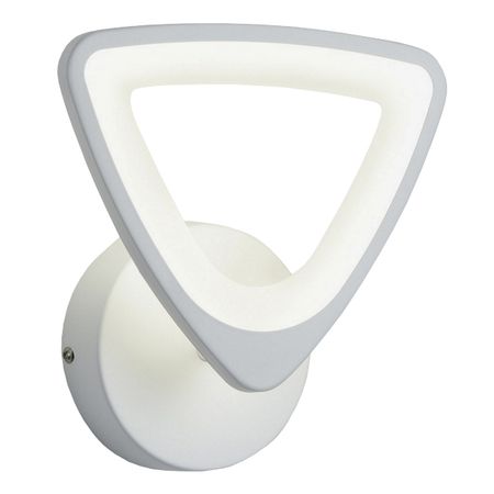 бра светодиодное SCHAFFNER Peligroso 1х22Вт LED 1870Лм белый бра светодиодное escada ray 2хled 15вт 3000к правый белый