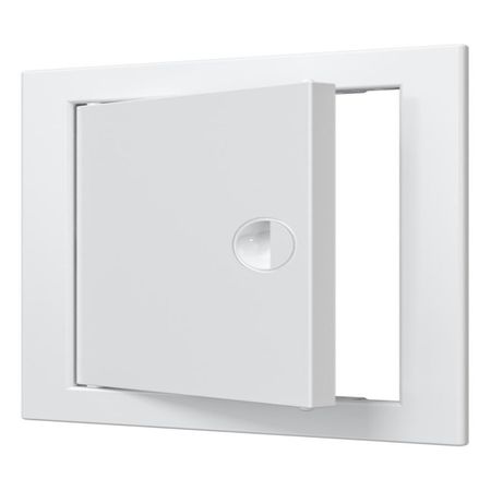 лючок ревизионный EVECS ЛР 150х200мм с фланцем пластик ручка лючок ревизионный эра лтм 460х560мм с фланцем 400х500мм ручка   на магнитах