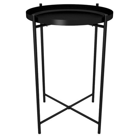 стол журнальный Sheffilton Base 376х376х515мм черный стол журнальный lucky 550х550х450мм