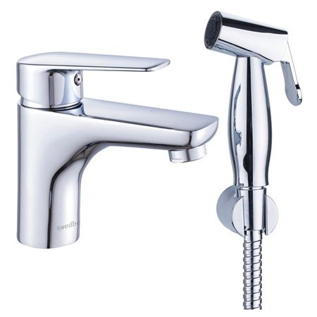 смеситель для раковины SWEDBE Mars 1760 с гиг душем mars hydro adlite uv ir фитолампа