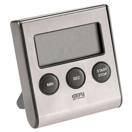 таймер GEFU Contare 99мин цифровой нерж.сталь,пластик sinotimer tm919 программируемый цифровой таймер 16а