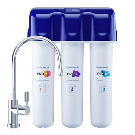 фильтр стационарный АКВАФОР Кристалл ECO Pro для мягкой воды лабрадорит синий кристалл ebet