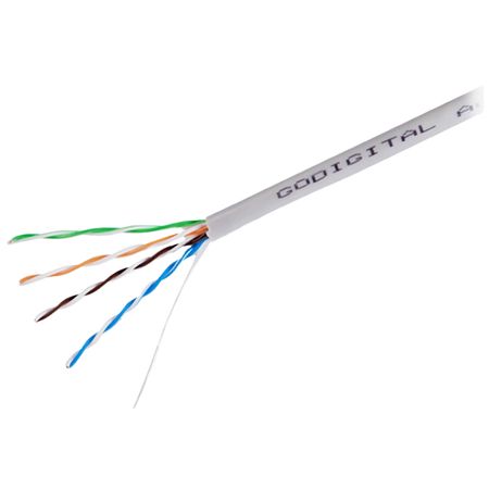 кабель UTP 4 cat5е GODIGITAL Cu одножильный не экранированный 50м кабель utp 4 cat5е godigital cu одножильный не экранированный 25м