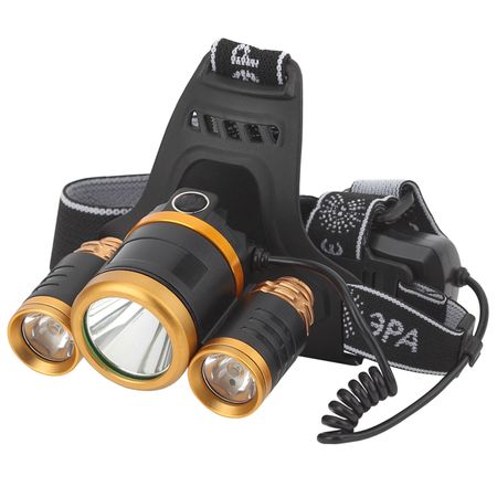 фонарь налобный ЭРА GB-809 8,2Вт 11хLED аккумулятор  трехламповый оригинальный аккумулятор акб p1904 4s1p mm для xiaomi mi robot vacuum mop skv4093gl mijia 1c stytj01zhm