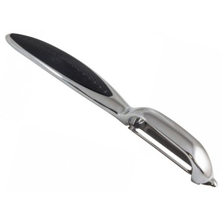 овощечистка ATTRIBUTE Quantum вертикальная хромированный сплав цинка, резина сплав fuchi kashira для катаны sword