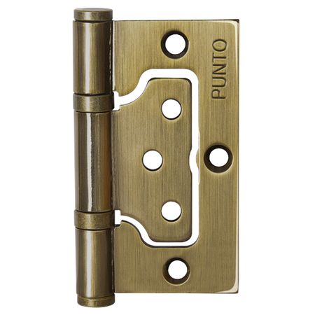 петля универсальная бабочка PUNTO 75x60х2,5мм бронза петля универсальная бабочка arsenal 100х75х2 5мм