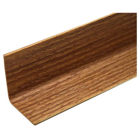 угол ПВХ дуб 2700х30х30мм двухсторонний с тиснением лазерная резка свадебные приглашения с тиснением