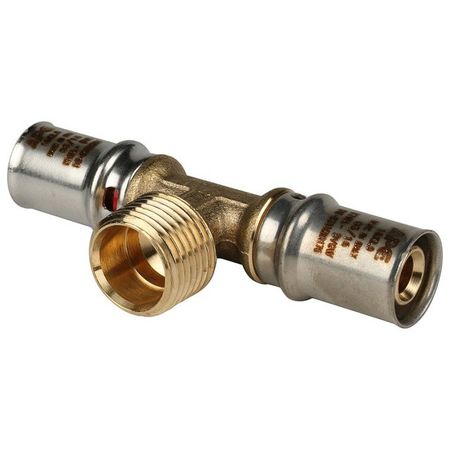 тройник пресс STOUT 16х1/2