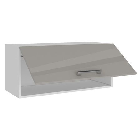 фасад АВЕРНО 796x356x16мм лакированная ЛДСП серый перламутровый фасад аверно 796x356x16мм лакированная лдсп серый перламутровый