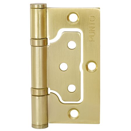 петля универсальная бабочка PUNTO 75x60х2,5мм матовое золото петля универсальная бабочка arsenal 100х75х2 5мм