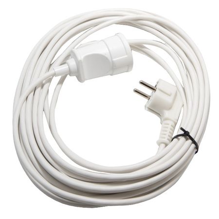 удлинитель РЕАЛЬНАЯ ЭЛЕКТРИКА 10м 1 гнездо с/з ПВС 3х0,75 белый гнездо штепсельное реальная электрика рп16 001 б з белый