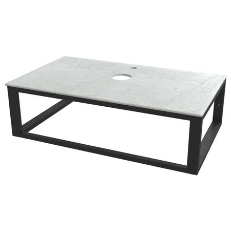 столешница 1МАРКА Loft 80см керамогранит серая кресло кровать boss loft велюр alkantara серый