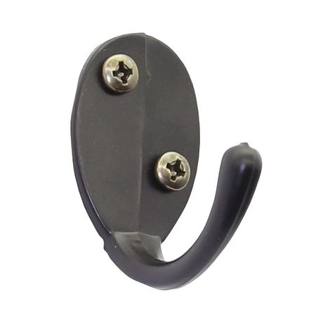 крючок 1-рожковый BRANTE 1565 ЦАМ черный