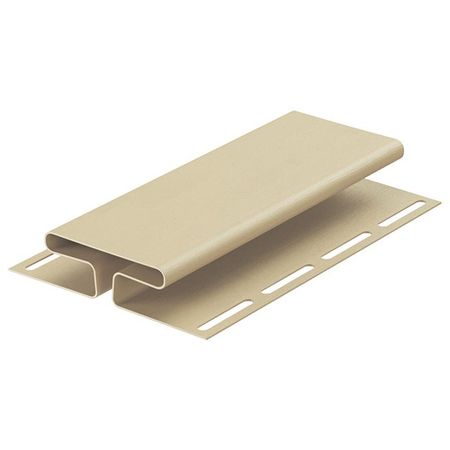 планка для сайдинга DOCKE h-профиль 3000мм крем-брюле планка для сайдинга docke j профиль 3000мм голубика