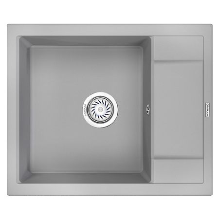 мойка GRANULA 600х500х20мм алюминиум кварц мойка granula 465х510х200мм пирит кварц