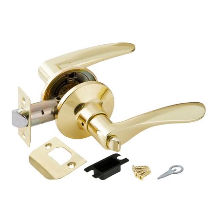 ручка-защелка PUNTO 6020 PB-B  золото фиксатор ручка защелка punto 6020 bl e ключ фиксатор