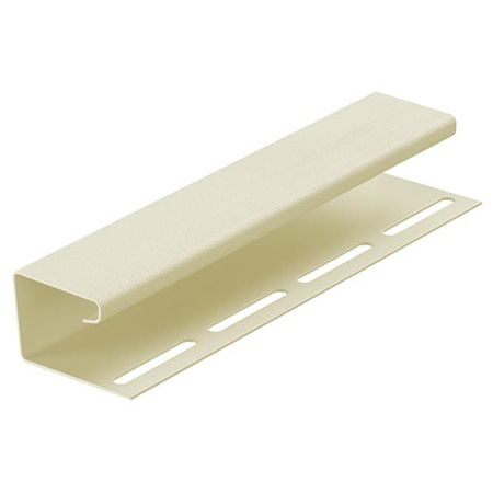 планка для сайдинга DOCKE j-профиль 3000мм сливки планка для сайдинга docke j профиль 3000мм голубика