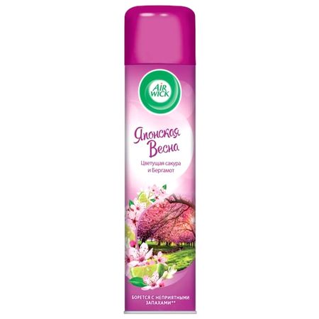 освежитель воздуха AIR WICK Японская Весна 290мл аэрозоль освежитель воздуха air wick японская весна 290мл аэрозоль