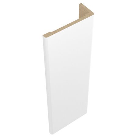 наличник BELWOODDOORS белый телескопический наличник belwooddoors максимум 6 белый 70мм плоский эмаль