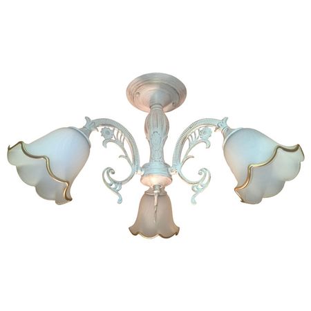 люстра потолочная Jupiter Lighting Люссоль 3х60Вт Е27 стекло металл