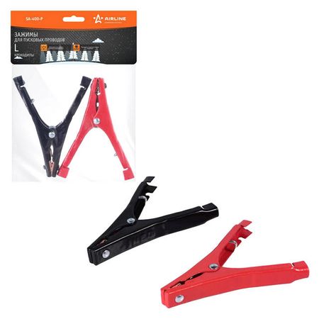 зажимы-крокодилы для пусковых проводов 400А р-р L 2шт искатель проводов maxrieny bside fwt11