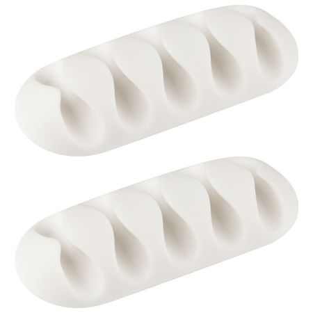 крепление для проводов PARK белое 2шт искатель проводов maxrieny bside fwt11